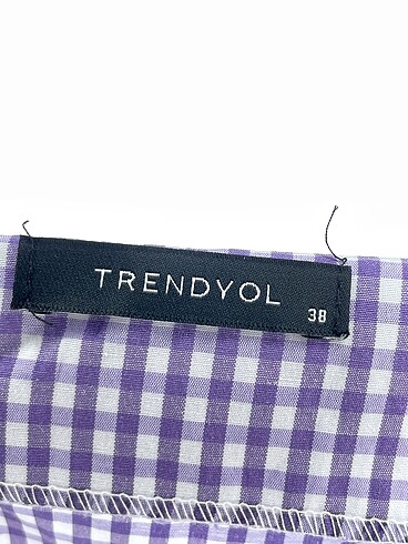 38 Beden mor Renk Trendyol & Milla Mini Etek %70 İndirimli.
