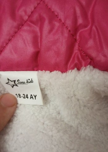 Kız Bebek Kürklü Şişme Yelek - Görsel 4