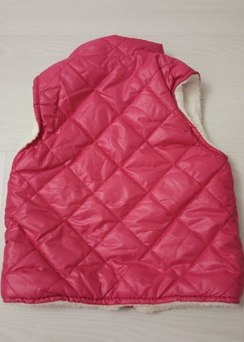 Kız Bebek Kürklü Şişme Yelek - Görsel 2