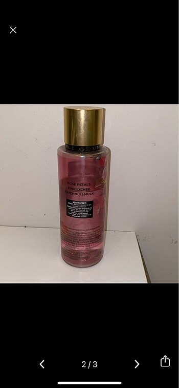 Victoria s Secret Victorias secret vücut spreyi rose lychee