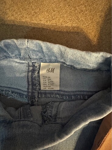 3 Ay Beden H&M pantolon 3-6 ay bebek