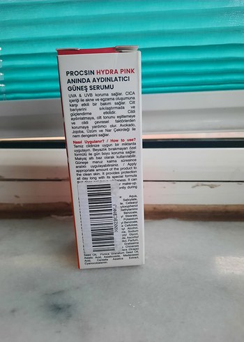 PROCSIN Hydra Pink Güneş Serumu SPF 50+ - Görsel 2