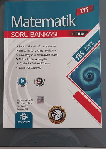 TYT Matematik Bilgisarmal Soru Bankası 1. Oturum