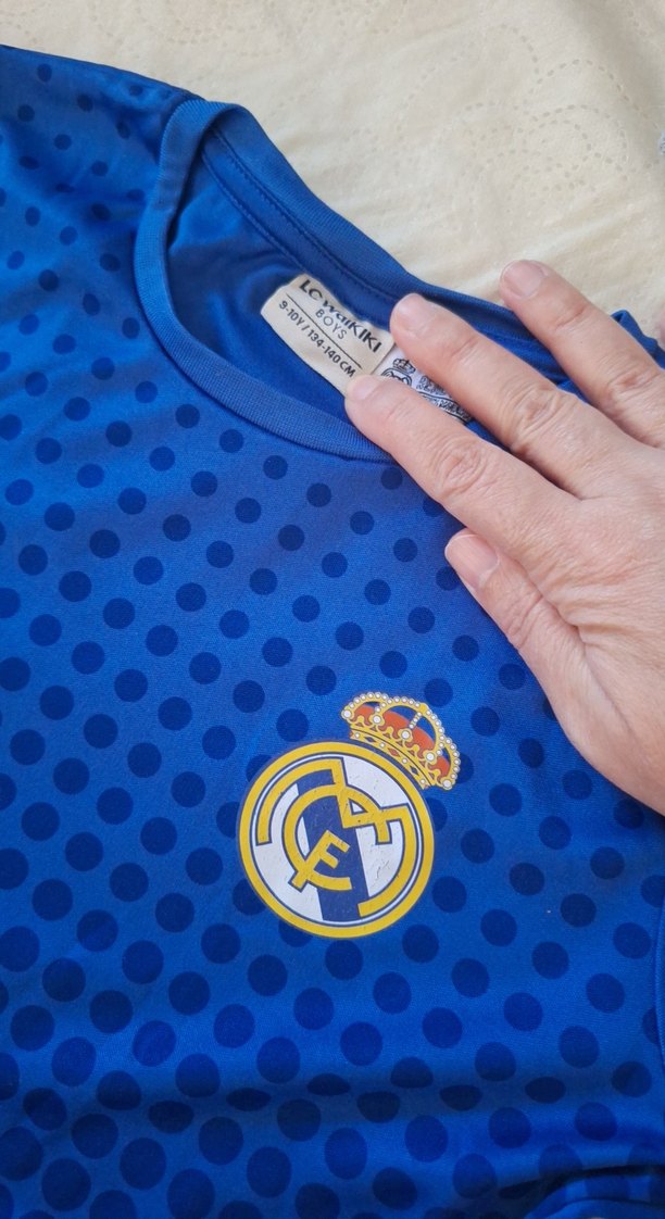 Mavi Baskılı Erkek çocuk Kısa Kollu tişort - Görsel 2