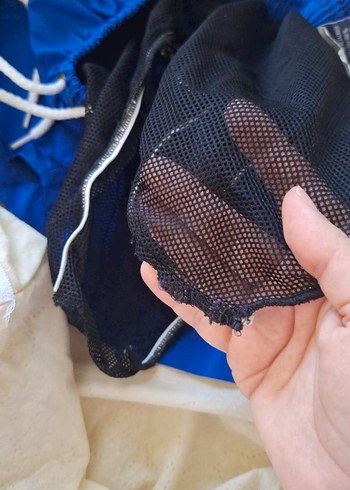 Erkek Mavi Mini Spor Şort - Görsel 5