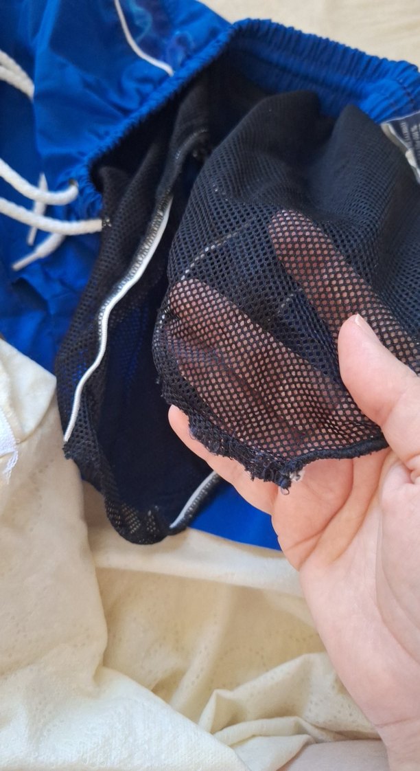 Erkek Mavi Mini Spor Şort - Görsel 5