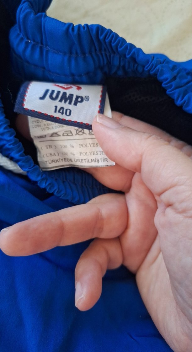 Erkek Mavi Mini Spor Şort - Görsel 3