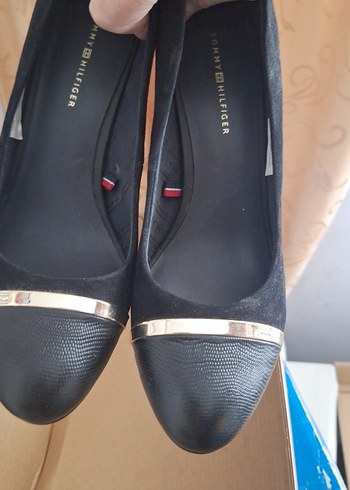 Tommy Hilfiger Siyah Tokalı Stiletto - Görsel 4