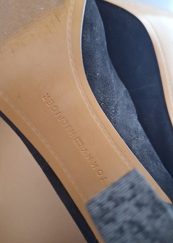 Tommy Hilfiger Siyah Tokalı Stiletto - Görsel 6