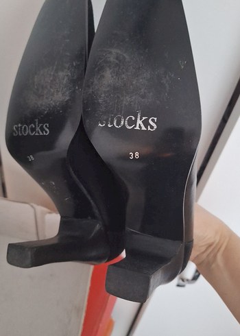 Kadın Siyah Topuklu Klasik Ofis Ayakkabısı - Görsel 3