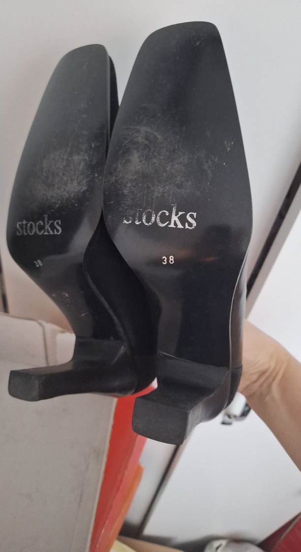 Kadın Siyah Topuklu Klasik Ofis Ayakkabısı - Görsel 3