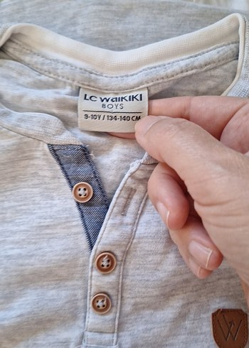 Erkek çocuk Mavi Pamuklu Kısa Kollu Tişört - Görsel 18