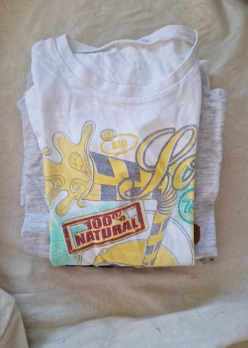 Erkek çocuk Mavi Pamuklu Kısa Kollu Tişört - Görsel 19