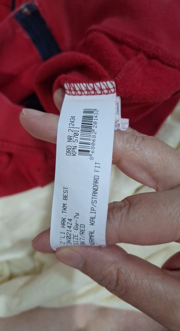 Kızıl Uzun Kollu Kapüşonlu Fermuarlı Sweatshirt - Görsel 4