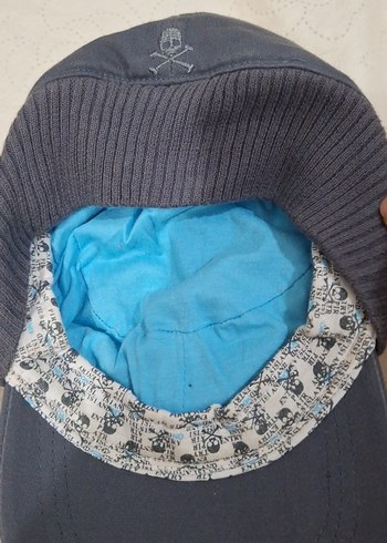 Gri erkek çocuk Atletik Tarz Şapka - Görsel 3