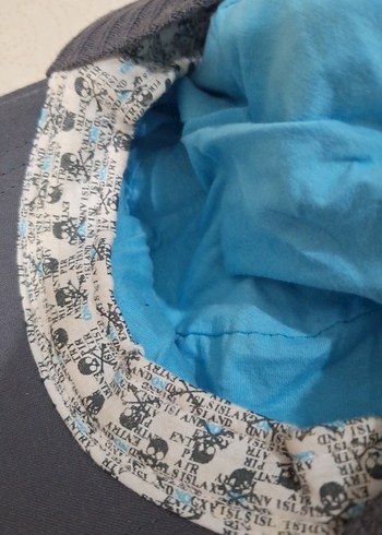 Gri erkek çocuk Atletik Tarz Şapka - Görsel 5