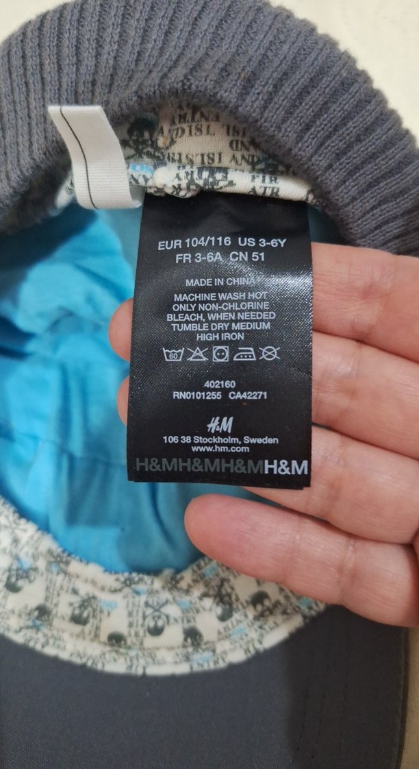 Gri erkek çocuk Atletik Tarz Şapka - Görsel 4