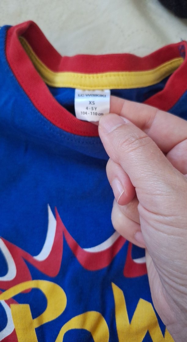 erkek çocuk pijama üstü pelerinli - Görsel 2