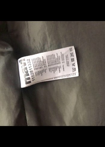 Kürk Detaylı Uzun Gri Kadın Kışlık Mont - Görsel 2