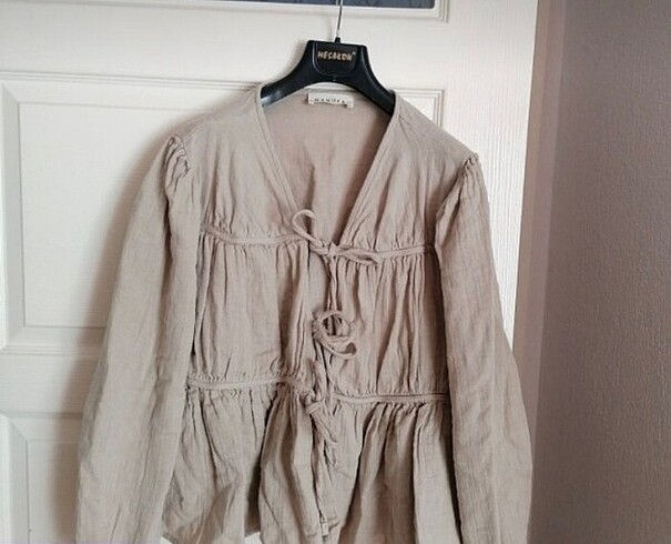 MANUKA MÜSLİN BLUZ - Görsel 6