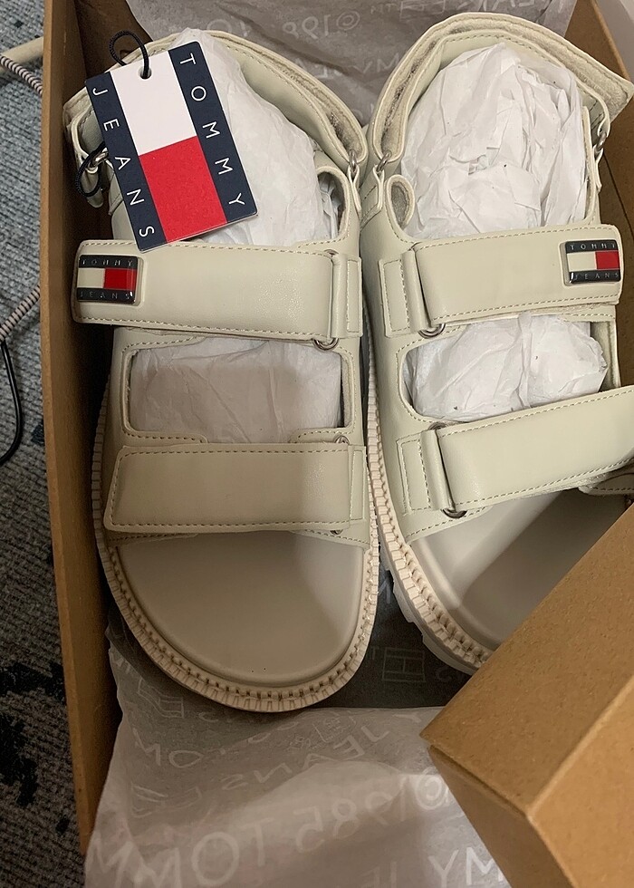 Tommy ayakkabı terlik sandalet - Görsel 3