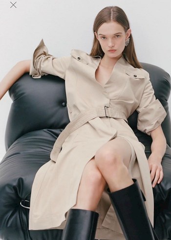 Zara Trençkot Elbise