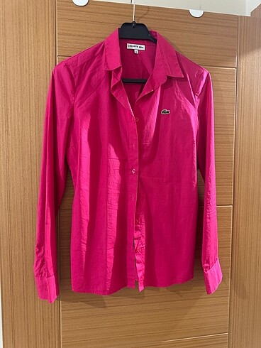 Lacoste Lacoste gömlek nar çiçeği 36 Beden