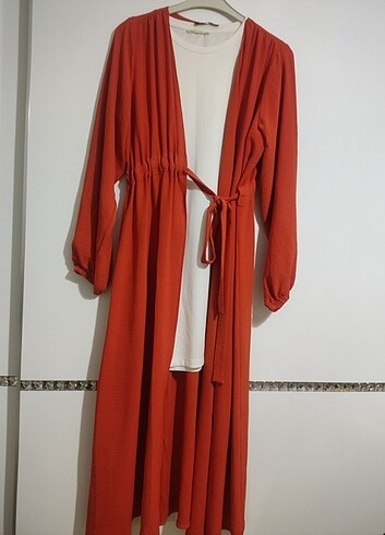 Tarçın rengi kimono