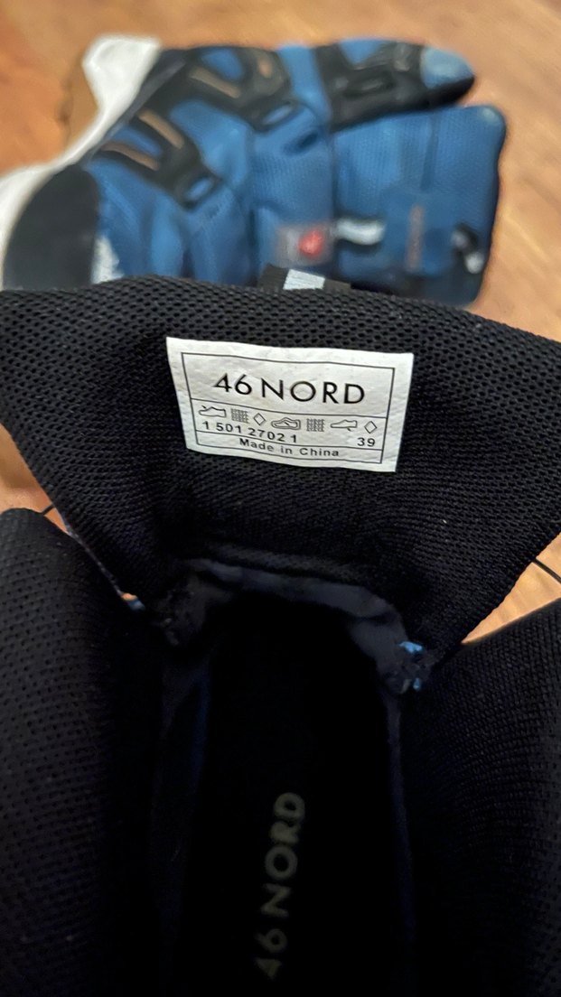 Nord 46 Mavi Erkek  Cırt Cırtlı Kauçuk Bot 39 - Görsel 5