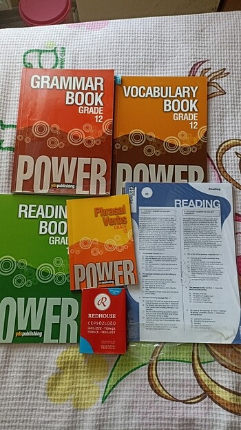 YDS YAYINLARI 12. SINIF POWER SERİSİ İNGİLİZCE YDT HAZIRLIK SETİ