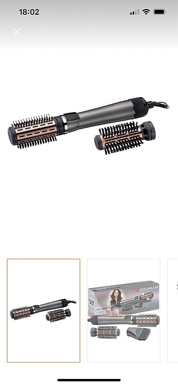 Remington Remington keratin Protect as8810 döner başlı fırça saç şekillend