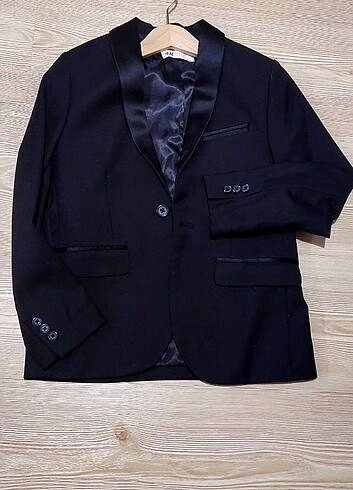 H&M H&M siyah şık ceket erkek çocuk 7-8 yaş