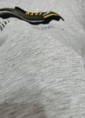 12-13 Yaş Beden Defacto erkek çocuk sweatshirt 12-13 yaş gri