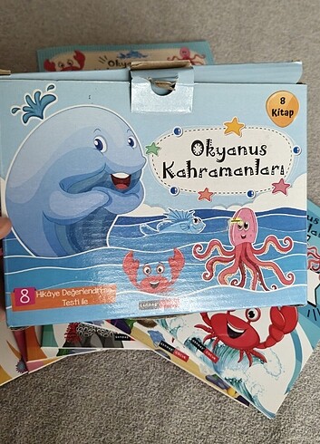 Beden Gendaş çocuk yayınları hikaye kitabı seti 8'li