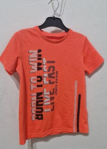 Lc Waikiki erkek çocuk tişort 7-8 yaş neon renk