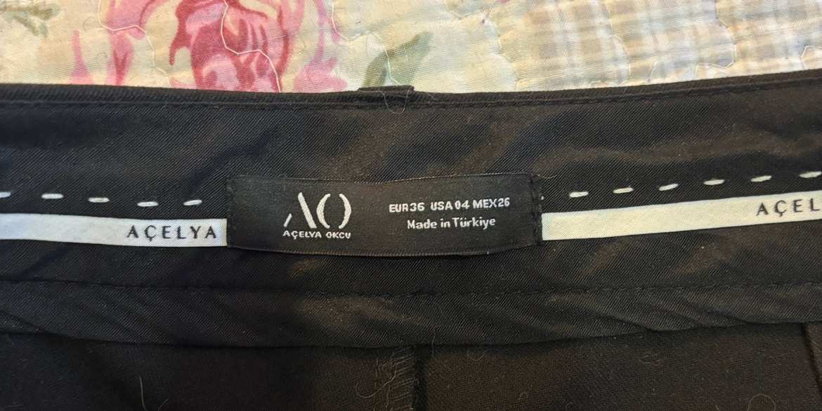 Açelya Okçu Vento Premium Siyah Kadın Pantolon — görsel 6/8
