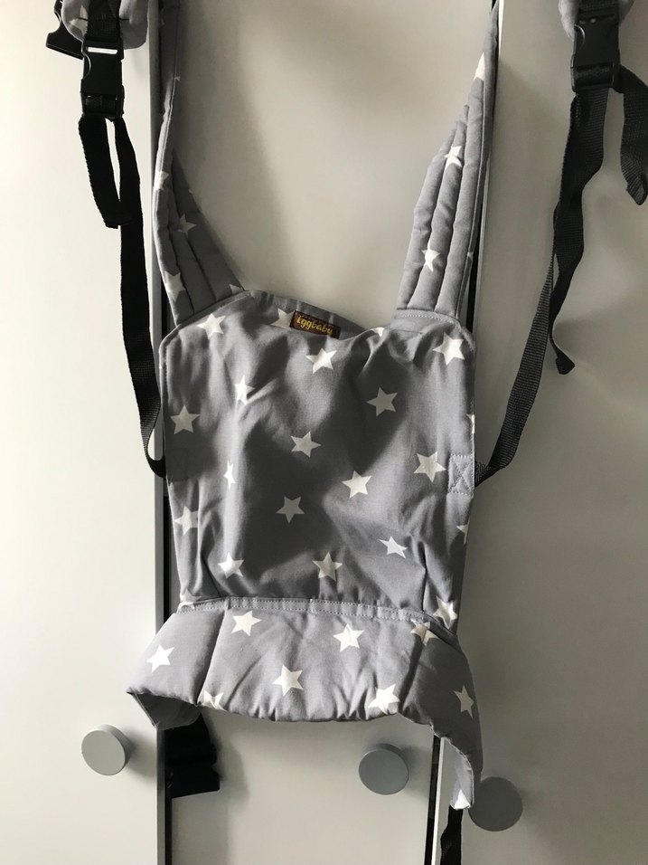Gri Yıldız Desenli Bebek Taşıyıcı - Görsel 3