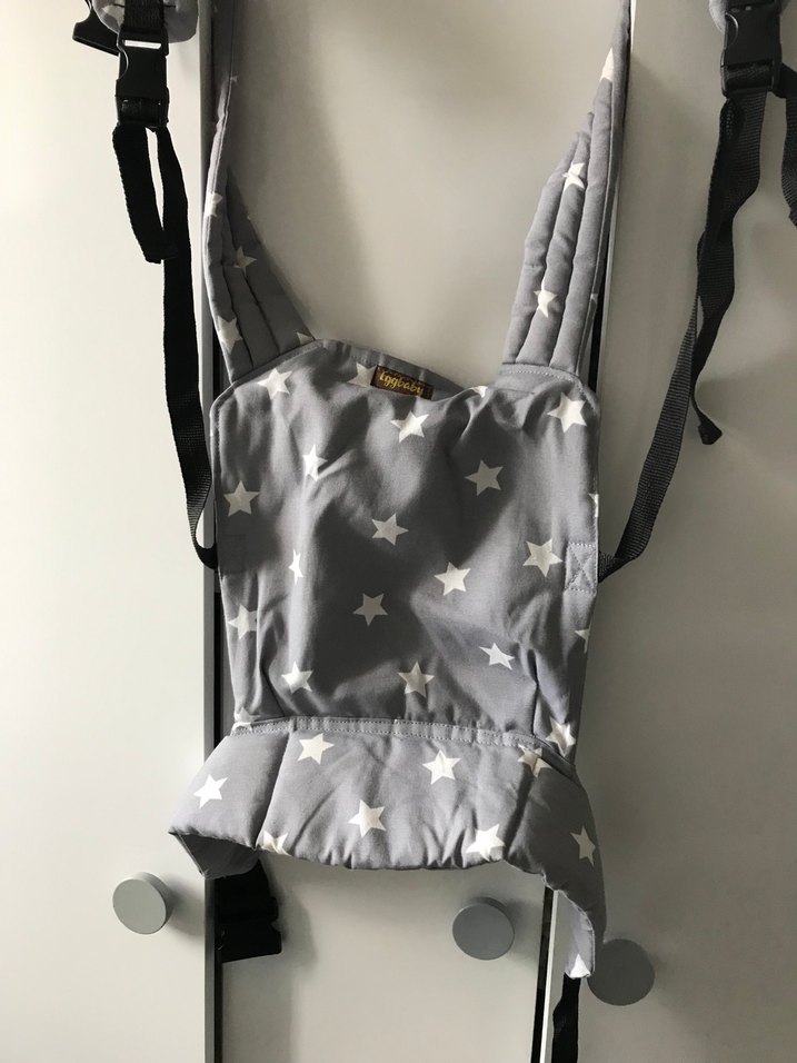 Gri Yıldız Desenli Bebek Taşıyıcı - Görsel 2