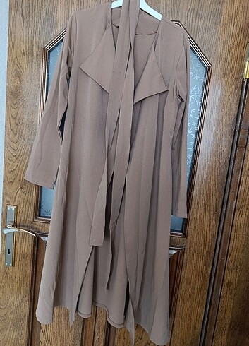 40 Beden camel Renk Trençkot