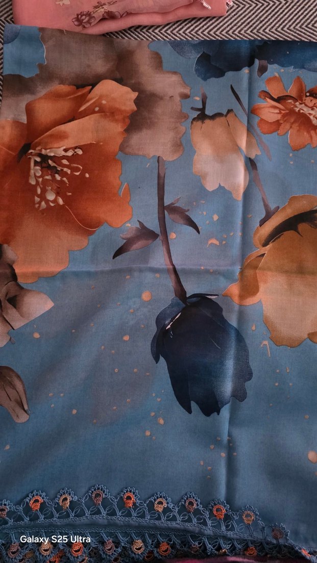 Tığ Oyalı Yazma. - Görsel 3