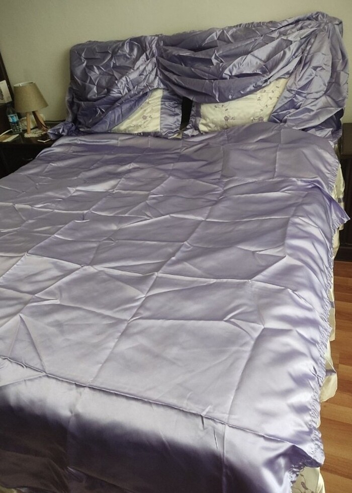 Çift kişilik yatak örtüsü - Görsel 4