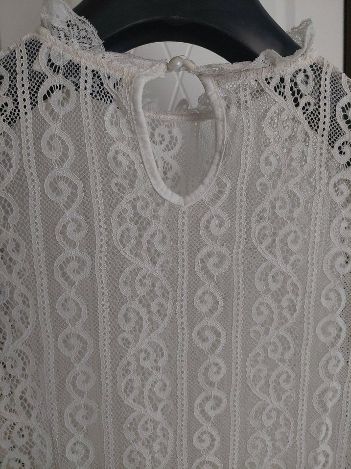 AdL Dantel Uzun Kollu Bluz - Görsel 4