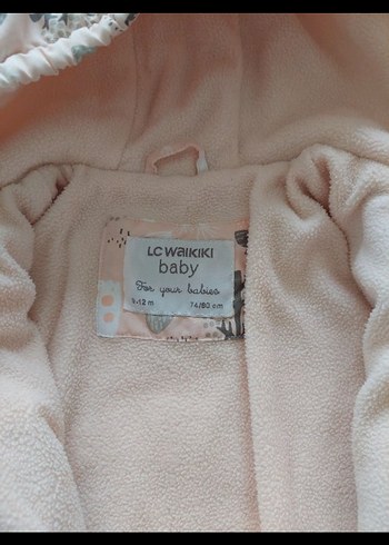 LCW Kız Bebek Pembe Astronot Mont - Görsel 3