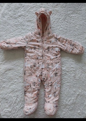 LCW Kız Bebek Pembe Astronot Mont - Görsel 2