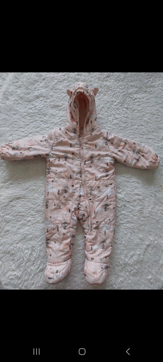 LCW Kız Bebek Pembe Astronot Mont - Görsel 2