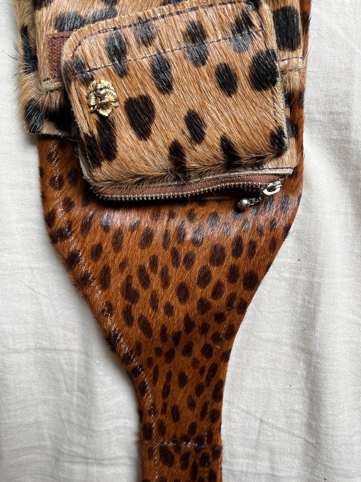 Gerçek at derisi kılından çanta - Görsel 3