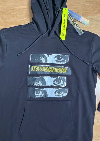 s Beden siyah Renk Les benjamins sweatshirt orijinal etiketli