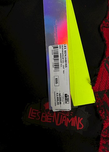 xs Beden kırmızı Renk Les benjamins eşofmanları
