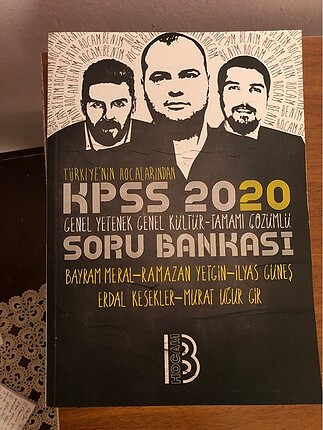KPSS 2020 Genel kültür Genel yetenek soru bankası