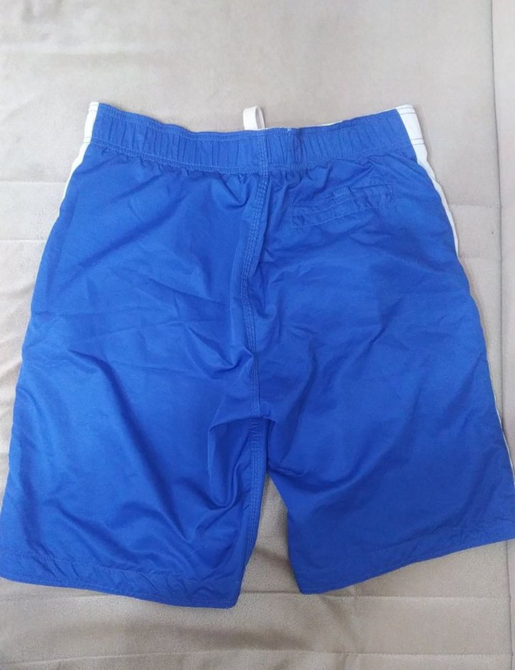 Mavi Erkek Yüzme Şortu - Abercrombie - Görsel 2